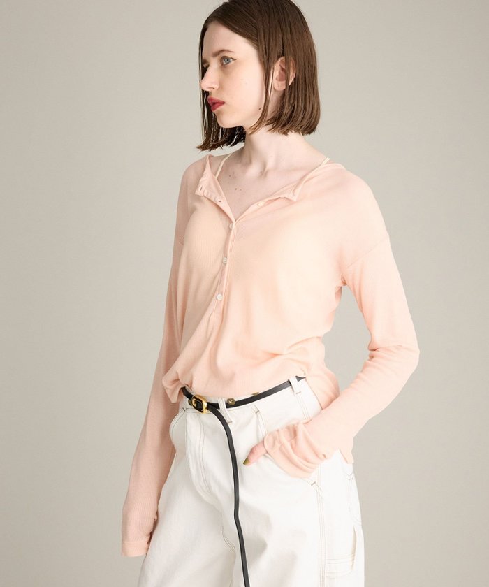 【ブリル/BRILL】の【raspail】BRILL別注ヘンリーネックプルオーバー インテリア・キッズ・メンズ・レディースファッション・服の通販 founy(ファニー) https://founy.com/ ファッション Fashion レディースファッション Fashion for Women トップス・カットソー Cut & Sew Tops カジュアルプルオーバー・ニットトップス Pullovers & Knit Tops / Casual Pullovers コレクション Collection, Seasonal Line ベーシック Basic, Essential 別注 Limited Edition, Custom Order モダン Modern, Contemporary |ID: prp329100004673779 ipo3291000000033864934