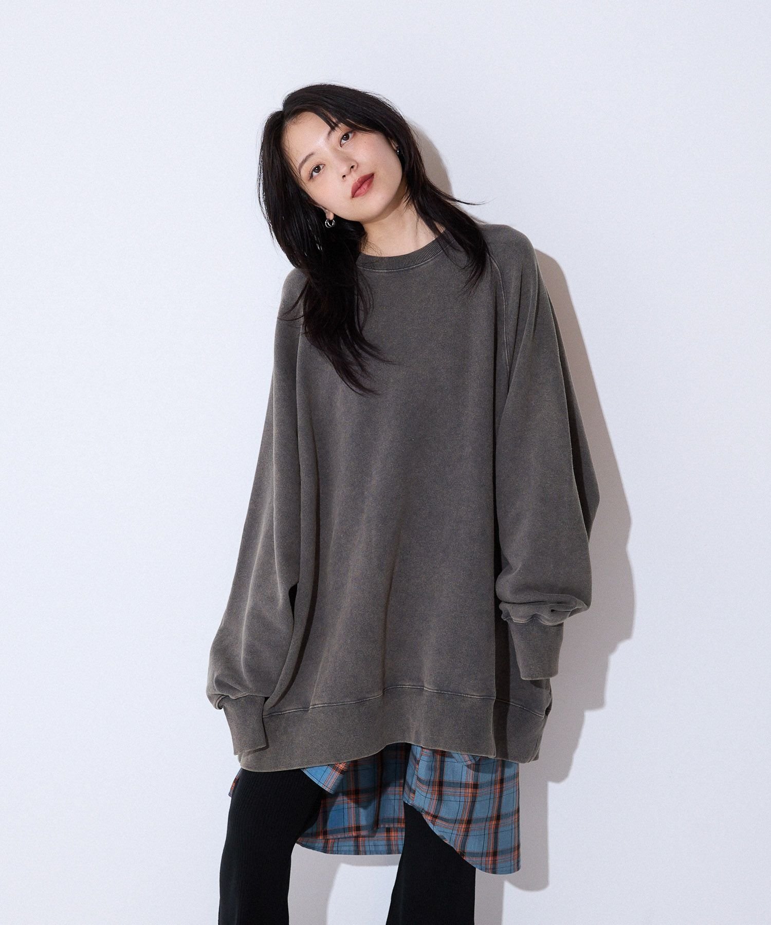 【ジーナシス/JEANASiS】のヴィンテージウラケBIGプルオーバー インテリア・キッズ・メンズ・レディースファッション・服の通販 founy(ファニー) 　ファッション　Fashion　レディースファッション　Fashion for Women　トップス・カットソー　Cut & Sew Tops　カジュアルプルオーバー・ニットトップス　Pullovers & Knit Tops / Casual Pullovers　シンプル　Simple, Minimal　トレンド　Trend, Trending Now　おすすめ　Recommended / Our Picks　夏　Summer　ブラック系その他|ID: prp329100004673800 ipo3291000000033778887