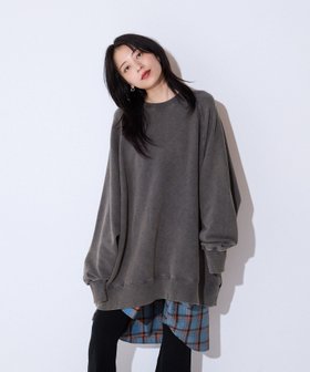 【ジーナシス/JEANASiS】のヴィンテージウラケBIGプルオーバー 人気、トレンドファッション・服の通販 founy(ファニー) ファッション Fashion レディースファッション Fashion for Women トップス・カットソー Cut & Sew Tops カジュアルプルオーバー・ニットトップス Pullovers & Knit Tops / Casual Pullovers シンプル Simple, Minimal トレンド Trend, Trending Now おすすめ Recommended / Our Picks 夏 Summer |ID:prp329100004673800