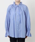 【スローブ イエナ/SLOBE IENA】の《一部WEB・店舗限定カラーあり》タイプライターフリルカラーブラウス 人気、トレンドファッション・服の通販 founy(ファニー) ファッション Fashion レディースファッション Fashion for Women トップス・カットソー Cut & Sew Tops シャツ・ブラウス・オフィスカジュアル Elegant Blouses & Button-Ups 2025年 2025 2025-2026秋冬・A/W Autumn/Winter 2025–26 AW25–26 インナー Innerwear カーディガン Cardigan, Knitwear スウェット / スエット Sweatshirt, Sweatwear パープル Purple, Violet フリル Frill, Ruffle フロント Front, Front Design リボン Ribbon, Bow thumbnail サックスブルー B|ID: prp329100004673849 ipo3291000000033779124