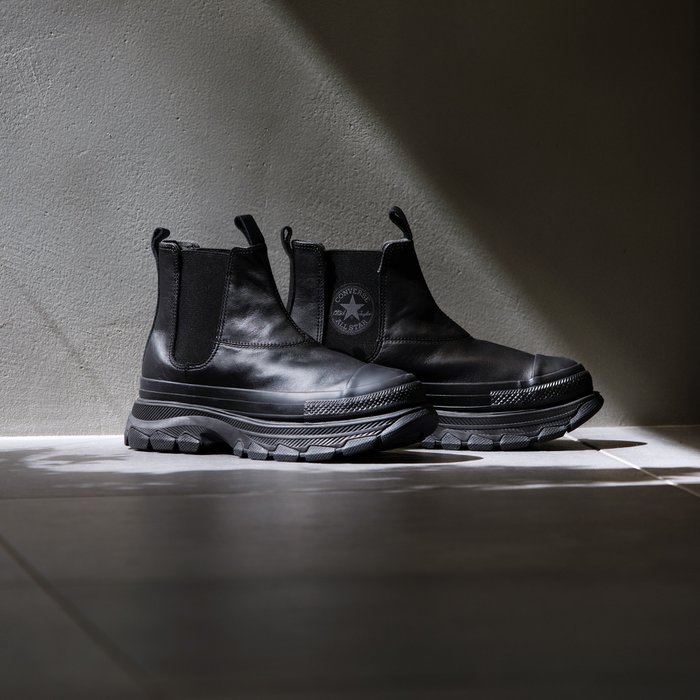 【コンバース/CONVERSE】の【CONVERSE 公式】LEATHER ALL STAR TREKWAVE SIDEGORE HI / 【コンバース 公式】レザー オールスター トレックウエーブ サイドゴア HI 厚底 ハイカット ブーツ インテリア・キッズ・メンズ・レディースファッション・服の通販 founy(ファニー) https://founy.com/ ファッション Fashion レディースファッション Fashion for Women 厚底 Platform Shoes クッション Cushion, Throw Pillow クラシック Classic, Timeless Style シューズ Shoes, Footwear おすすめ Recommended / Our Picks |ID: prp329100004673855 ipo3291000000033981748