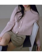【フレイ アイディー/FRAY I.D】の【WEB限定カラー】フォックスウールニットジャケット 人気、トレンドファッション・服の通販 founy(ファニー) ファッション Fashion レディースファッション Fashion for Women アウター Coat / Outerwear Collection レディースジャケット・軽アウター Jackets エレガント 上品 Elegant シンプル Simple, Minimal ジャケット Jacket, Outerwear トレンド Trend, Trending Now フェミニン Feminine, Girly フォックス Fox, Fox Fur ラグジュアリー Luxury, Elegant thumbnail [限定]PNK[066]|ID: prp329100004673875 ipo3291000000033866001