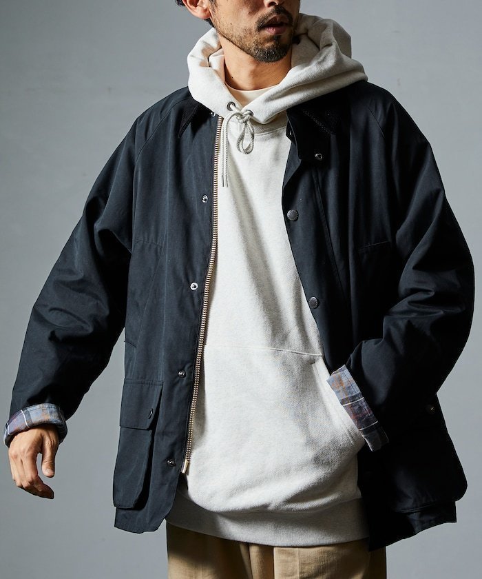 【フリークスストア/FREAK'S STORE】の別注 BEDALE OS Sleeve 25AW インテリア・キッズ・メンズ・レディースファッション・服の通販 founy(ファニー) 　ファッション　Fashion　メンズファッション　Fashion for Men　インナー　Innerwear　カフス　Cuff Design　コーデュロイ　Corduroy, Cord Fabric　シンプル　Simple, Minimal　ジャケット　Jacket, Outerwear　スペシャル　Special, Limited Edition　スラックス　Slacks, Dress Pants　チェック　Check, Plaid, Tartan　デニム　Denim, Jeans Material　パーカー　Hoodie, Parka　フラップ　Flap, Flap Pocket　別注　Limited Edition, Custom Order　ライナー　Liner, Inner Layer　ワイド　Wide, Wide Fit　A/W・秋冬　Autumn/Winter　冬　Winter / This Winter　おすすめ　Recommended / Our Picks　2025年　2025　2025-2026秋冬・A/W　Autumn/Winter 2025–26 AW25–26　ブラック|ID: prp329100004673924 ipo3291000000034123646