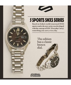 【ジャーナルスタンダード/JOURNAL STANDARD / MEN】の《追加 》SEIKO / セイコー 5 SPORTS 別注 SNXS LIMITED 人気、トレンドファッション・服の通販 founy(ファニー) ファッション Fashion メンズファッション Fashion for Men ヴィンテージ Vintage Style 腕時計 Wristwatch ガラス Glass, Glassware コレクション Collection, Seasonal Line コンパクト Compact, Small Size スタンダード Standard, Basic フォルム Silhouette, Form ブレスレット Bracelet, Wristband ボックス Boxy, Box Shape 別注 Limited Edition, Custom Order モダン Modern, Contemporary ラウンド Round, Round Neck ランダム Random, Irregular おすすめ Recommended / Our Picks ビジネス 仕事 通勤 Business / Work / Commuting |ID:prp329100004673927