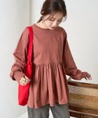 【フリークスストア/FREAK'S STORE】のカットソー 布帛 ドッキング ティアード 切り替え プルオーバー【限定展開】 25AW ピンク|ID: prp329100004674048 ipo3291000000034790323