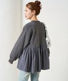 【フリークスストア/FREAK'S STORE】のカットソー 布帛 ドッキング ティアード 切り替え プルオーバー【限定展開】 25AW サックスブルー|ID: prp329100004674048 ipo3291000000034790325