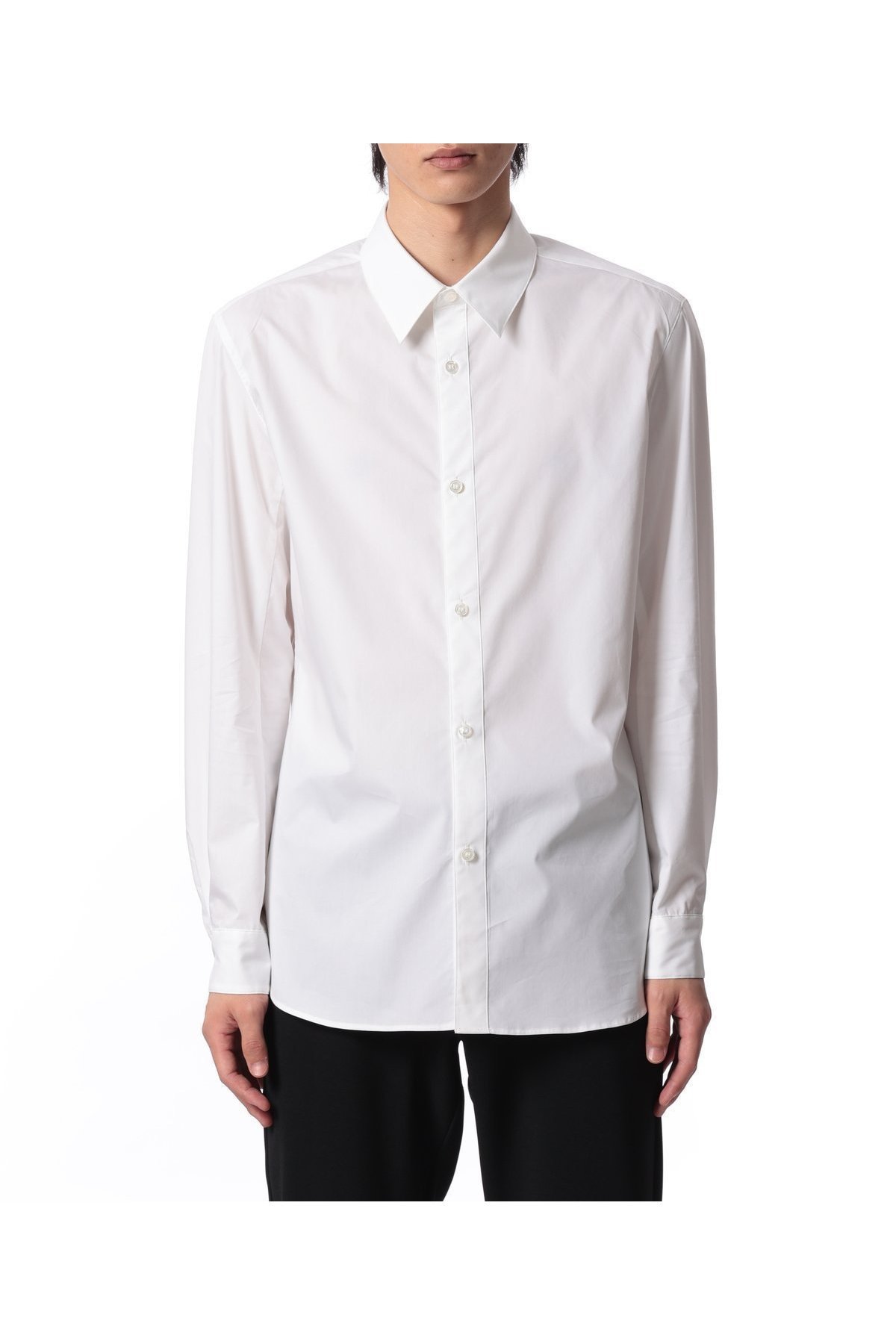 【アタッチメント/ATTACHMENT / MEN】のコットン/ポリエステルストレッチタイプライター ドレスシャツ インテリア・キッズ・メンズ・レディースファッション・服の通販 founy(ファニー) 　ファッション　Fashion　メンズファッション　Fashion for Men　ジャケット　Jacket, Outerwear　ドレス　Dress, One-Piece　WHITE|ID: prp329100004674059 ipo3291000000033850684