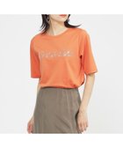 【エヴェックス バイ クリツィア/EVEX by KRIZIA】の【カタログ掲載品】【接触冷感】【ウォッシャブル】超冷感コットンスムースホットフィットロゴTシャツ オレンジ|ID: prp329100004674147 ipo3291000000033780336