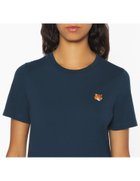 【メゾン キツネ/MAISON KITSUNE】のFOX HEAD REGULAR TEE-SHIRT 人気、トレンドファッション・服の通販 founy(ファニー) ファッション Fashion レディースファッション Fashion for Women トップス・カットソー Cut & Sew Tops シャツ・ブラウス・オフィスカジュアル Elegant Blouses & Button-Ups 冬 Winter / This Winter パッチ Patch, Appliqué フィット Fit, Slim Fit フォックス Fox, Fox Fur レギュラー Regular, Standard Fit 半袖 Short Sleeve, Half Sleeve A/W・秋冬 Autumn/Winter thumbnail CLASSIC NAVY|ID: prp329100004674205 ipo3291000000033780562