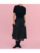 【ミラオーウェン/Mila Owen】の【セットアイテム】ラメパフスリーブニットフレアスカートSET UP 人気、トレンドファッション・服の通販 founy(ファニー) ファッション Fashion レディースファッション Fashion for Women スカート Skirts Aライン・フレアスカート A-Line & Flared Skirts エレガント 上品 Elegant グラデーション Gradient, Ombre グリッター Glitter, Sparkle コンパクト Compact, Small Size 今季 This Season, Current Season スマート Smart, Elegant スリーブ Sleeve, Long Sleeve / Short Sleeve セットアップ Set-Up, Coordinated Outfit トレンド Trend, Trending Now バランス Balance, Style Balance フレア Flare, Flared thumbnail BLK[009]|ID: prp329100004674309 ipo3291000000034053360