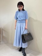 【ミラオーウェン/Mila Owen】の【セットアイテム】ラメパフスリーブニットフレアスカートSET UP 人気、トレンドファッション・服の通販 founy(ファニー) ファッション Fashion レディースファッション Fashion for Women スカート Skirts Aライン・フレアスカート A-Line & Flared Skirts エレガント 上品 Elegant グラデーション Gradient, Ombre グリッター Glitter, Sparkle コンパクト Compact, Small Size 今季 This Season, Current Season スマート Smart, Elegant スリーブ Sleeve, Long Sleeve / Short Sleeve セットアップ Set-Up, Coordinated Outfit トレンド Trend, Trending Now バランス Balance, Style Balance フレア Flare, Flared thumbnail BLU[086]|ID: prp329100004674309 ipo3291000000034053363