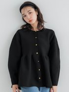 【コカ/COCA】のポリエステルフレアニットカーディガン 人気、トレンドファッション・服の通販 founy(ファニー) ファッション Fashion レディースファッション Fashion for Women トップス・カットソー Cut & Sew Tops ニット Knit Tops & Sweaters カーディガン・羽織り Layered Style Cardigans インナー Innerwear カーディガン Cardigan, Knitwear ガーリー Girly, Feminine Style スリーブ Sleeve, Long Sleeve / Short Sleeve 長袖 Long Sleeve, Full Sleeve バランス Balance, Style Balance バルーン Balloon, Balloon Silhouette フェミニン Feminine, Girly フレア Flare, Flared フロント Front, Front Design ポケット Pocket, Pocket Detail 無地 Plain, Solid Color 冬 Winter / This Winter エレガント 上品 Elegant 2025年 2025 2025-2026秋冬・A/W Autumn/Winter 2025–26 AW25–26 thumbnail Black|ID: prp329100004674312 ipo3291000000034731414