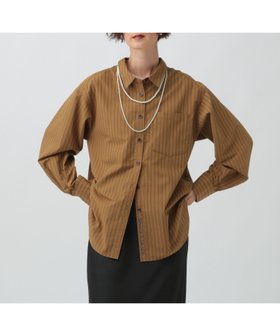 【レプシィム ローリーズファーム/LEPSIM LOWRYS FARM】のワンポイントベーシックシャツ 人気、トレンドファッション・服の通販 founy(ファニー) ファッション Fashion レディースファッション Fashion for Women トップス・カットソー Cut & Sew Tops シャツ・ブラウス・オフィスカジュアル Elegant Blouses & Button-Ups おすすめ Recommended / Our Picks ストライプ Stripe, Striped Pattern ベーシック Basic, Essential 無地 Plain, Solid Color |ID:prp329100004674367