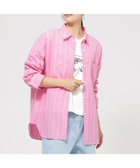 【エヴェックス バイ クリツィア/EVEX by KRIZIA】の【ウォッシャブル】ラメストライプシャツ 人気、トレンドファッション・服の通販 founy(ファニー) ファッション Fashion レディースファッション Fashion for Women トップス・カットソー Cut & Sew Tops シャツ・ブラウス・オフィスカジュアル Elegant Blouses & Button-Ups ウォッシャブル Machine Washable シンプル Simple, Minimal ストライプ Stripe, Striped Pattern パターン Pattern, Design Print フロント Front, Front Design ベーシック Basic, Essential ポケット Pocket, Pocket Detail ヨーク Yoke, Yoke Design 夏 Summer 春 Spring S/S・春夏 SS, Spring/Summer, Warm Season thumbnail ピンク|ID: prp329100004674379 ipo3291000000033781242