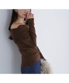 【ナチュラル ビューティー ベーシック/NATURAL BEAUTY BASIC】のオフショルコンパクトニット 人気、トレンドファッション・服の通販 founy(ファニー) ファッション Fashion レディースファッション Fashion for Women トップス・カットソー Cut & Sew Tops ニット Knit Tops & Sweaters おすすめ Recommended / Our Picks ギャザー Gathered, Ruffled コンパクト Compact, Small Size デコルテ Décolleté, Neckline トレンド Trend, Trending Now フレア Flare, Flared プレーン Plain, Simple ワイド Wide, Wide Fit thumbnail ブラウン|ID: prp329100004674395 ipo3291000000033781297