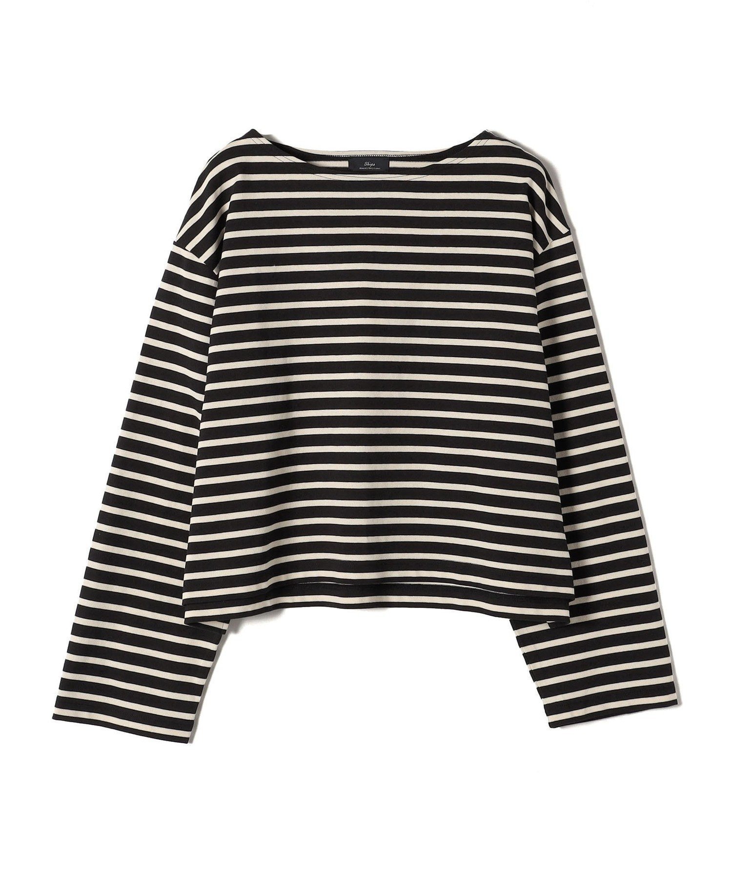 【シップス フォー ウィメン/SHIPS】のSHIPS Primary Navy Label 洗濯機可能 ボリューム ワイド ボーダー プルオーバー 人気、トレンドファッション・服の通販 founy(ファニー) 　ファッション　Fashion　レディースファッション　Fashion for Women　トップス・カットソー　Cut & Sew Tops　カジュアルプルオーバー・ニットトップス　Pullovers & Knit Tops / Casual Pullovers　ショート　Short, Short Length　ベーシック　Basic, Essential　ボーダー　Border, Stripe　ワイド　Wide, Wide Fit　 other-1|ID: prp329100004674408 ipo3291000000033847326