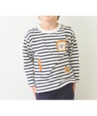 【ナルミヤ オンライン/NARUMIYA ONELINE / KIDS】の【パンどろぼう】ボーダーモチーフ長袖Tシャツ 人気、トレンドファッション・服の通販 founy(ファニー) ファッション Fashion キッズファッション Fashion for Kids キャラクター Character, Licensed Characters ボーダー Border, Stripe ポケット Pocket, Pocket Detail モチーフ Motif, Design Theme 人気 Popular, Best Seller 長袖 Long Sleeve, Full Sleeve thumbnail 紺|ID: prp329100004677326 ipo3291000000033792988