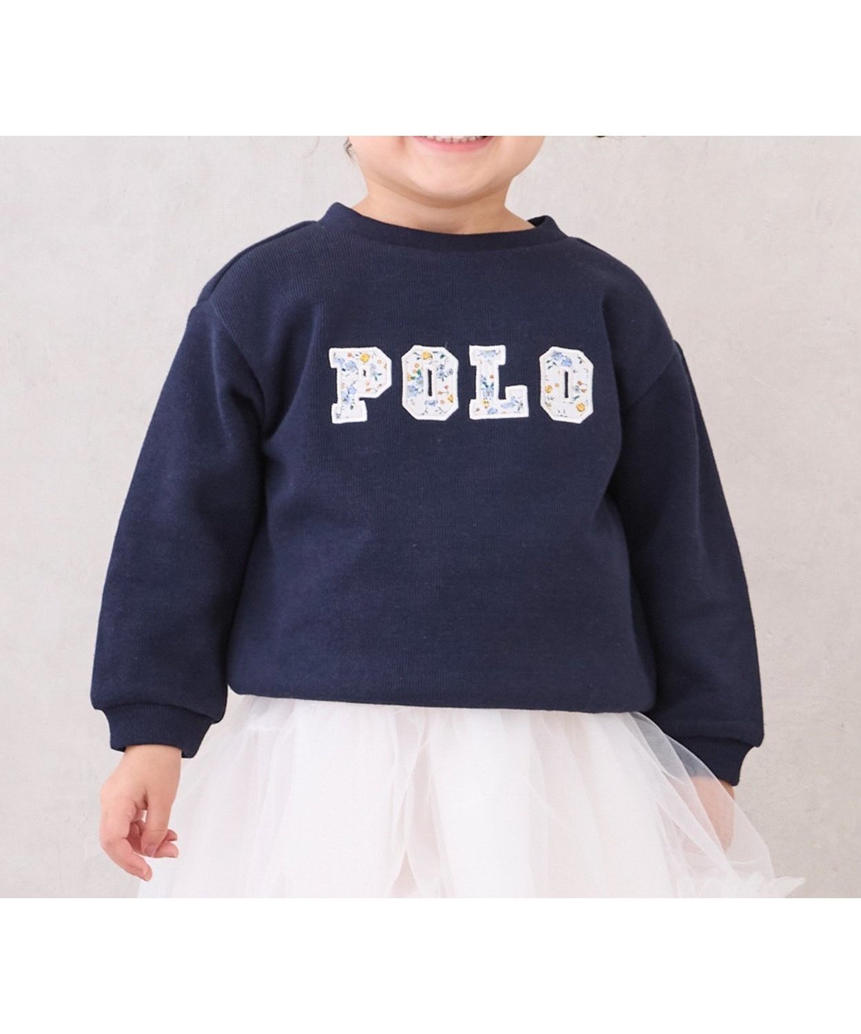 【ナルミヤ オンライン/NARUMIYA ONELINE / KIDS】の【POLO BCS】ロゴアップリケ長T インテリア・キッズ・メンズ・レディースファッション・服の通販 founy(ファニー) 　ファッション　Fashion　キッズファッション　Fashion for Kids　ベーシック　Basic, Essential　ポケット　Pocket, Pocket Detail　長袖　Long Sleeve, Full Sleeve　紺|ID: prp329100004677334 ipo3291000000034087808