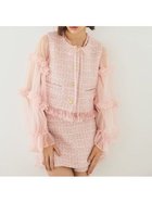 【ファーファー/FURFUR】の【限定カラー】ツイードベスト 人気、トレンドファッション・服の通販 founy(ファニー) ファッション Fashion レディースファッション Fashion for Women アウター Coat / Outerwear Collection トップス・カットソー Cut & Sew Tops ベスト&ジレ / 重ね着スタイル Vests & Gilets コンパクト Compact, Small Size ジャケット Jacket, Outerwear セットアップ Set-Up, Coordinated Outfit チュール Tulip, Tulip Motif ツイード Twill, Twill Weave デニム Denim, Jeans Material フェミニン Feminine, Girly フリンジ Fringe, Tassel ベスト Vest, Waistcoat エレガント 上品 Elegant thumbnail PNK[066]|ID: prp329100004677376 ipo3291000000033793362