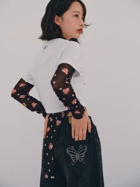 【リリーブラウン/Lily Brown】の【LILY BROWN × ANNA SUI】総柄ボディースーツ 人気、トレンドファッション・服の通販 founy(ファニー) ファッション Fashion レディースファッション Fashion for Women スーツ Business Suits & Workwear エレガント 上品 Elegant シアー Sheer, See-Through スーツ Suit, Formalwear チュール Tulip, Tulip Motif ドット Polka Dot, Dot Pattern バタフライ Butterfly, Butterfly Motif フィット Fit, Slim Fit フラワー Flower, Floral モチーフ Motif, Design Theme レオパード Leopard, Animal Print ロマンティック Romantic, Feminine Style |ID:prp329100004677378