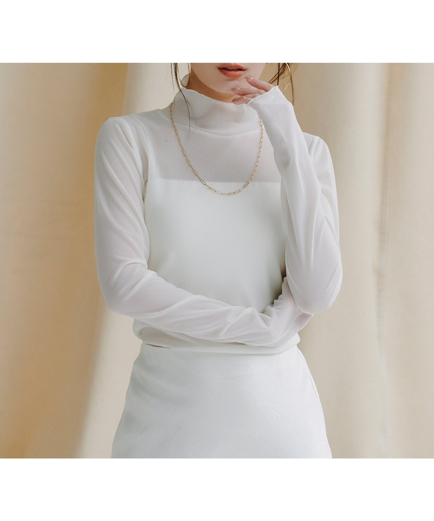 【アニュアンス/anuans】のシアートリコットカットトップス 人気、トレンドファッション・服の通販 founy(ファニー)  ファッション Fashion レディースファッション Fashion for Women トップス・カットソー Cut & Sew Tops エアリー Airy Texture ストレッチ Stretch, Stretchy Fabric 軽量 Lightweight, Ultra Light  other-1|ID: prp329100004677443 ipo3291000000034301874