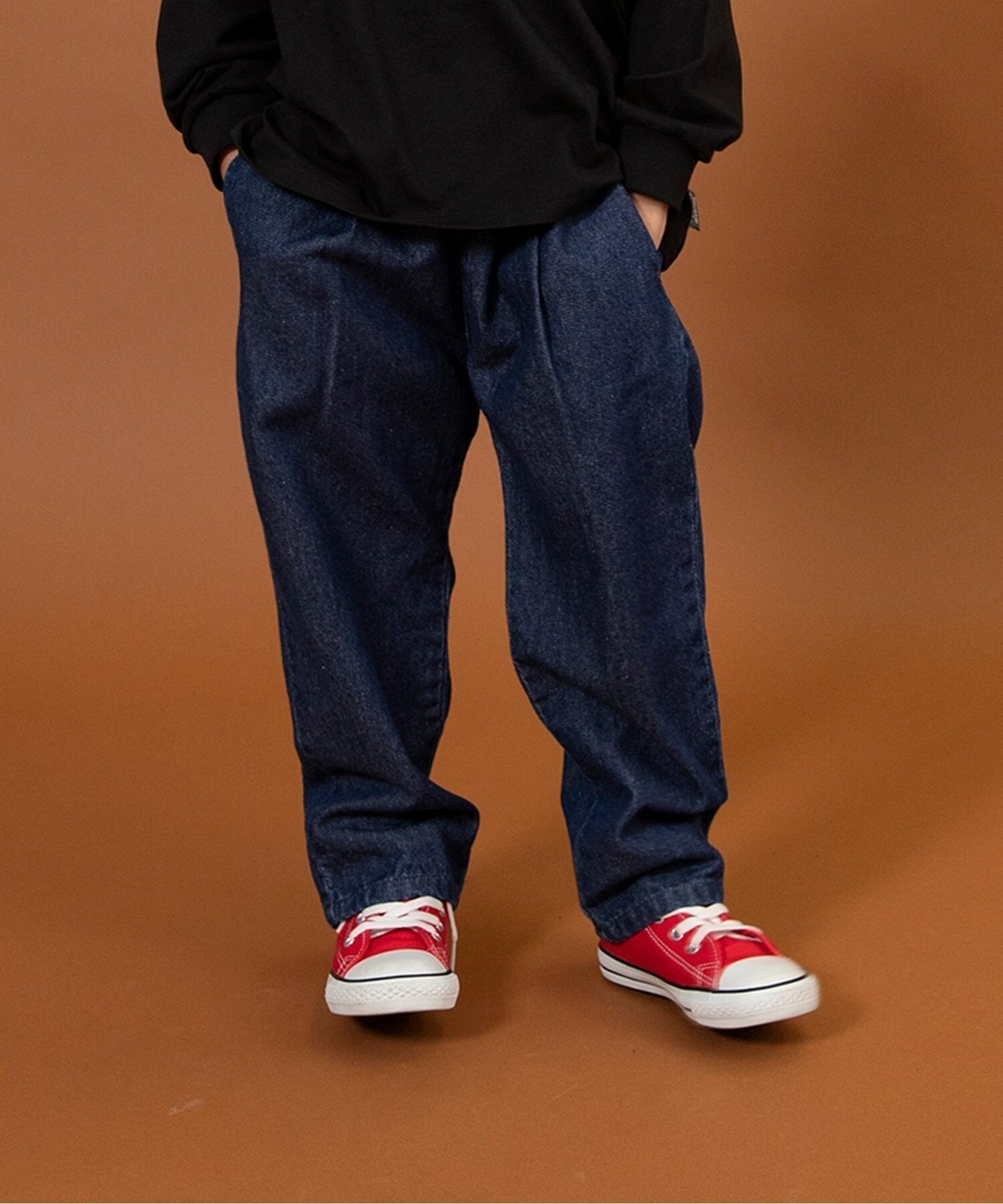 【エフオー オンラインストア/F.O.Online Store / KIDS】のNEWシェフパンツ 10分丈 インテリア・キッズ・メンズ・レディースファッション・服の通販 founy(ファニー) 　ファッション　Fashion　キッズファッション　Fashion for Kids　ボトムス　Bottoms　2025年　2025　2025-2026秋冬・A/W　Autumn/Winter 2025–26 AW25–26　おすすめ　Recommended / Our Picks　プリント　Print, Printed Pattern　人気　Popular, Best Seller　デニム|ID: prp329100004677573 ipo3291000000034044594