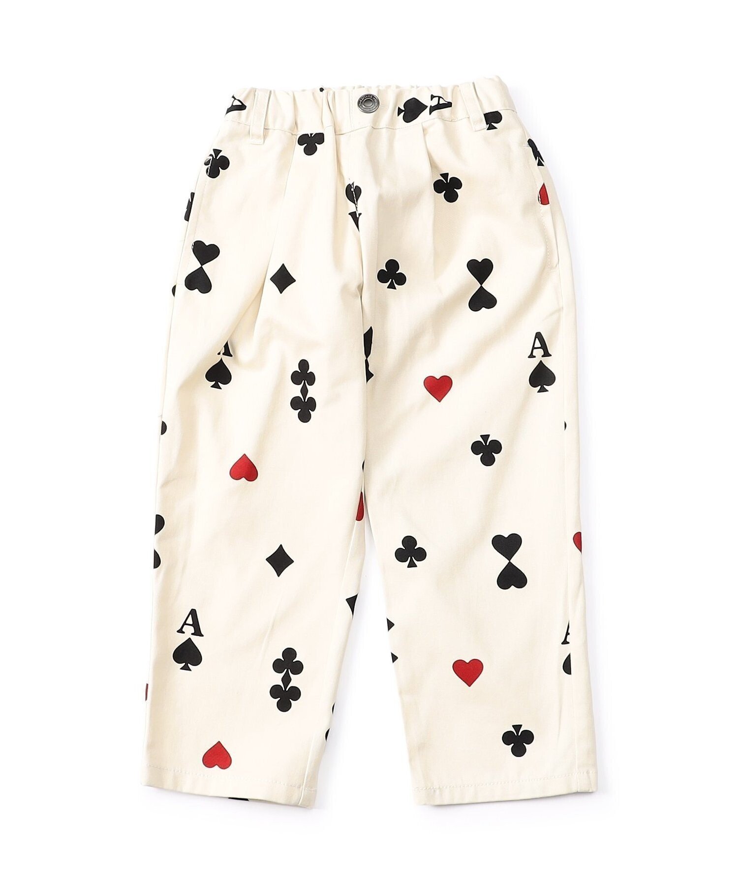 【エフオー オンラインストア/F.O.Online Store / KIDS】のNEWシェフパンツ 10分丈 インテリア・キッズ・メンズ・レディースファッション・服の通販 founy(ファニー) 　ファッション　Fashion　キッズファッション　Fashion for Kids　ボトムス　Bottoms　2025年　2025　2025-2026秋冬・A/W　Autumn/Winter 2025–26 AW25–26　おすすめ　Recommended / Our Picks　プリント　Print, Printed Pattern　人気　Popular, Best Seller　アイボリー|ID: prp329100004677573 ipo3291000000034044597