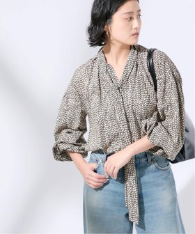 【ジャーナルスタンダード レサージュ/journal standard L'essage】の《追加》IDEVEAUX*IPEKERボウタイブラウス 人気、トレンドファッション・服の通販 founy(ファニー) ファッション Fashion レディースファッション Fashion for Women トップス・カットソー Cut & Sew Tops シャツ・ブラウス・オフィスカジュアル Elegant Blouses & Button-Ups 2025年 2025 2025-2026秋冬・A/W Autumn/Winter 2025–26 AW25–26 秋 Autumn |ID:prp329100004677574