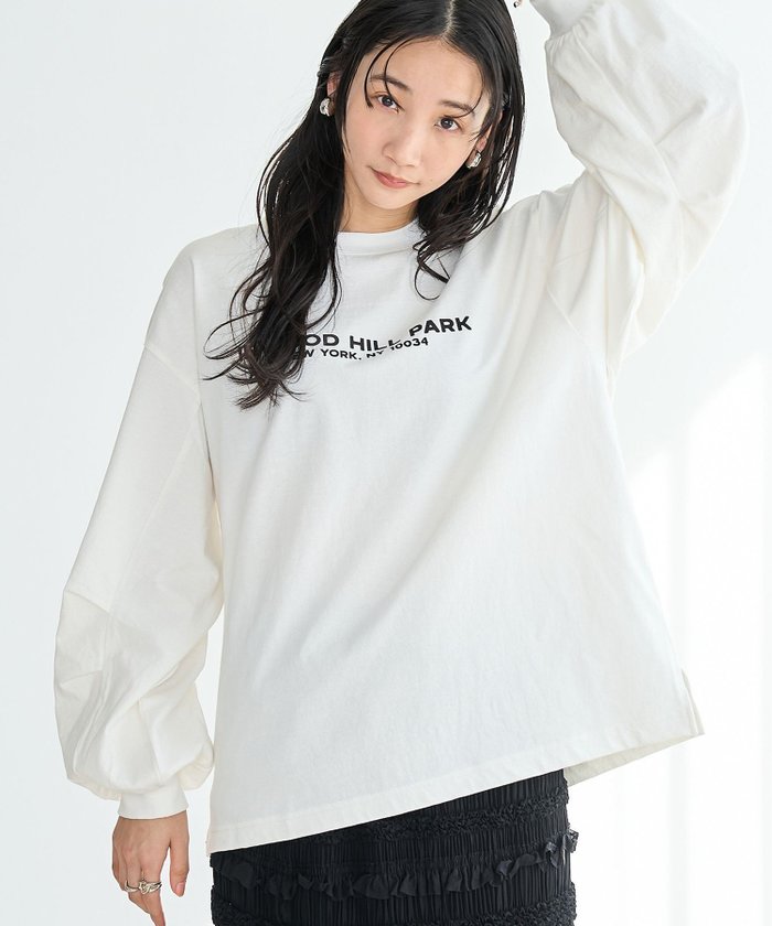 【コーエン/COEN】のUSAコットン ボリュームスリーブ アソートTシャツ インテリア・キッズ・メンズ・レディースファッション・服の通販 founy(ファニー) https://founy.com/ ファッション Fashion レディースファッション Fashion for Women トップス・カットソー Cut & Sew Tops シャツ・ブラウス・オフィスカジュアル Elegant Blouses & Button-Ups ロングTシャツ・Tシャツ Longline T-Shirts & Tees ボリューム袖・フリルスリーブブラウス Voluminous & Ruffle Sleeves / Puffy Sleeve Tops ガーリー Girly, Feminine Style スリーブ Sleeve, Long Sleeve / Short Sleeve フロント Front, Front Design プリント Print, Printed Pattern ボーダー Border, Stripe ロング Long, Long-Length 長袖 Long Sleeve, Full Sleeve |ID: prp329100004677578 ipo3291000000033794371