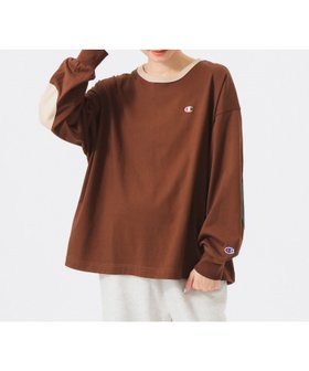 【ビームス ウイメン/BEAMS】の【別注】Champion / エルボーパッチ Tシャツ 人気、トレンドファッション・服の通販 founy(ファニー) ファッション Fashion レディースファッション Fashion for Women トップス・カットソー Cut & Sew Tops シャツ・ブラウス・オフィスカジュアル Elegant Blouses & Button-Ups ロングTシャツ・Tシャツ Longline T-Shirts & Tees カットソー Cut and Sewn Top シンプル Simple, Minimal スウェット / スエット Sweatshirt, Sweatwear スラックス Slacks, Dress Pants テレコ Ribbed, Rib Stitch デニム Denim, Jeans Material パッチ Patch, Appliqué ベスト Vest, Waistcoat 別注 Limited Edition, Custom Order ミックス Mix, Mixed Style リラックス Relax, Relaxed Fit ロング Long, Long-Length ワイド Wide, Wide Fit おすすめ Recommended / Our Picks |ID:prp329100004677692