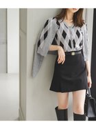 【スナイデル/SNIDEL】のアーガイルニットジレプルオーバー 人気、トレンドファッション・服の通販 founy(ファニー) ファッション Fashion レディースファッション Fashion for Women トップス・カットソー Cut & Sew Tops ニット Knit Tops & Sweaters ベスト&ジレ / 重ね着スタイル Vests & Gilets カジュアルプルオーバー・ニットトップス Pullovers & Knit Tops / Casual Pullovers アンサンブル Ensemble Set クロップド Cropped, Short Length 今季 This Season, Current Season シンプル Simple, Minimal トレンド Trend, Trending Now フロント Front, Front Design おすすめ Recommended / Our Picks エレガント 上品 Elegant thumbnail GRY[006]|ID: prp329100004677699 ipo3291000000033794972