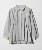 【ユナイテッドアローズ/UNITED ARROWS】のフロントタック 8分袖シャツ A DAY IN THE LIFE 人気、トレンドファッション・服の通販 founy(ファニー) ファッション Fashion レディースファッション Fashion for Women トップス・カットソー Cut & Sew Tops シャツ・ブラウス・オフィスカジュアル Elegant Blouses & Button-Ups シェイプ Shape, Slim Fit シンプル Simple, Minimal ストライプ Stripe, Striped Pattern スニーカー Sneakers, Trainers タイトスカート Pencil Skirt, Tight Skirt フロント Front, Front Design thumbnail NATURAL|ID: prp329100004677712 ipo3291000000033795028