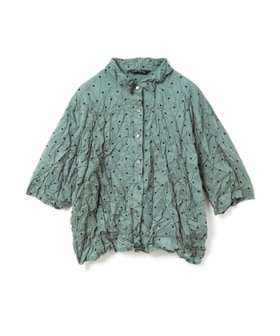 【マーコート/MARcourt】のmizuiro ind ドットプリントキャッチワッシャーシャツ 人気、トレンドファッション・服の通販 founy(ファニー) ファッション Fashion レディースファッション Fashion for Women トップス・カットソー Cut & Sew Tops シャツ・ブラウス・オフィスカジュアル Elegant Blouses & Button-Ups オケージョン Occasion Wear ドット Polka Dot, Dot Pattern ワッシャー Washer, Crinkled Finish 人気 Popular, Best Seller 春 Spring |ID:prp329100004677732