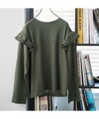 【フリークスストア/FREAK'S STORE】のワッフル フリル 袖 ロング スリーブ プルオーバー【限定展開】 オリーブ|ID: prp329100004677769 ipo3291000000033795331