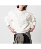 【ビューティ&ユース ユナイテッドアローズ/BEAUTY&YOUTH / UNITED ARROWS】のボタニカルジャガード プルオーバー OFF WHITE|ID: prp329100004677775 ipo3291000000034368286