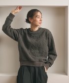 【ビューティ&ユース ユナイテッドアローズ/BEAUTY&YOUTH / UNITED ARROWS】のボタニカルジャガード プルオーバー DK.GRAY|ID: prp329100004677775 ipo3291000000034504481