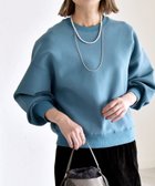 【シップス フォー ウィメン/SHIPS】のquaranciel 洗濯機可能 ポンチ ベーシック コンパクト スウェット ブルー|ID: prp329100004677864 ipo3291000000034491111