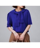 【アンタイトル/UNTITLED】の【アンサンブル可/薄手/洗える】5分袖クルーニット 人気、トレンドファッション・服の通販 founy(ファニー) ファッション Fashion レディースファッション Fashion for Women トップス・カットソー Cut & Sew Tops ニット Knit Tops & Sweaters アンサンブルニット Knit Ensembles & Twin Sets アンサンブル Ensemble Set 洗える Machine Washable ストレッチ Stretch, Stretchy Fabric スマート Smart, Elegant スリット Slit, Slit Detail ベーシック Basic, Essential モノトーン Monotone, Black and White 無地 Plain, Solid Color ワイド Wide, Wide Fit おすすめ Recommended / Our Picks エレガント 上品 Elegant thumbnail ブルー|ID: prp329100004677947 ipo3291000000034130991
