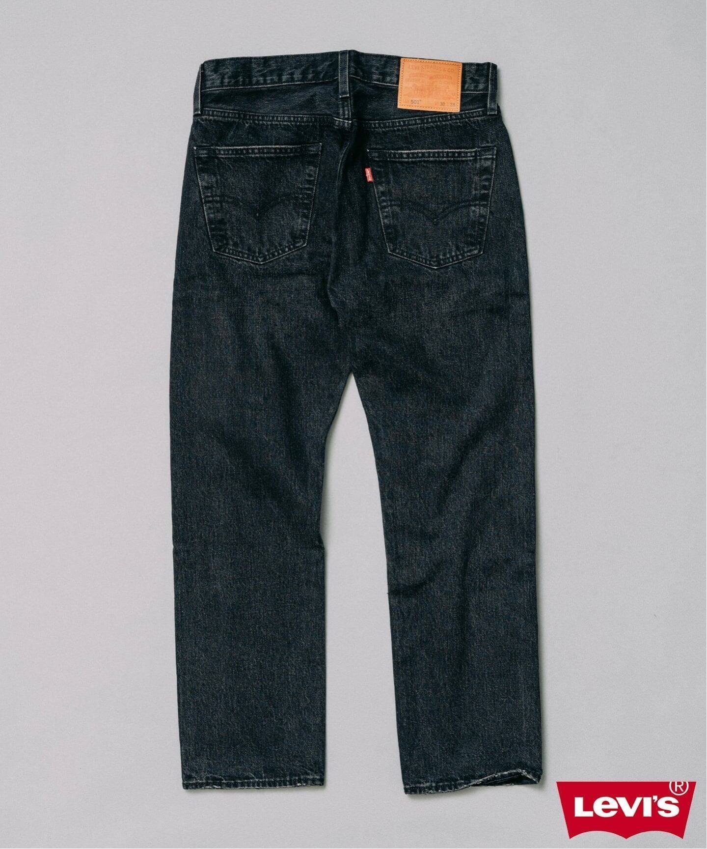 【エディフィス/EDIFICE / MEN】のLEVI S/リーバイス 別注 BIG E 501 BLACK L28 人気、トレンドファッション・服の通販 founy(ファニー) 　ファッション　Fashion　メンズファッション　Fashion for Men　2025年　2025　2025-2026秋冬・A/W　Autumn/Winter 2025–26 AW25–26　ジーンズ　Jeans, Denim Pants　ストレート　Straight, Straight Cut　ベーシック　Basic, Essential　モダン　Modern, Contemporary　リアル　Real, Realistic　ヴィンテージ　Vintage Style　人気　Popular, Best Seller　別注　Limited Edition, Custom Order　定番　Standard, Basic Item　 other-1|ID: prp329100004677992 ipo3291000000033876419