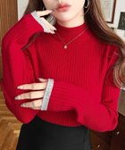 【モーメントプラス/moment+ / MEN】の12G ボトルネック配色ラインワイドリブニットプルオーバー 人気、トレンドファッション・服の通販 founy(ファニー) ファッション Fashion メンズファッション Fashion for Men トップス・カットソー Cut & Sew Tops ニット・セーター / 定番トップス Knit Tops & Sweaters シンプル Simple, Minimal ジャケット Jacket, Outerwear スリム Slim, Slim Fit デニム Denim, Jeans Material トレンド Trend, Trending Now 定番 Standard, Basic Item なめらか Smooth, Silky Texture フィット Fit, Slim Fit ベーシック Basic, Essential ボトルネック Bottle Neck, Mock Neck 再入荷 Restock / Back in Stock プチプライス・低価格 Affordable / Budget Price おすすめ Recommended / Our Picks エレガント 上品 Elegant thumbnail レッド|ID: prp329100004678013 ipo3291000000034505695