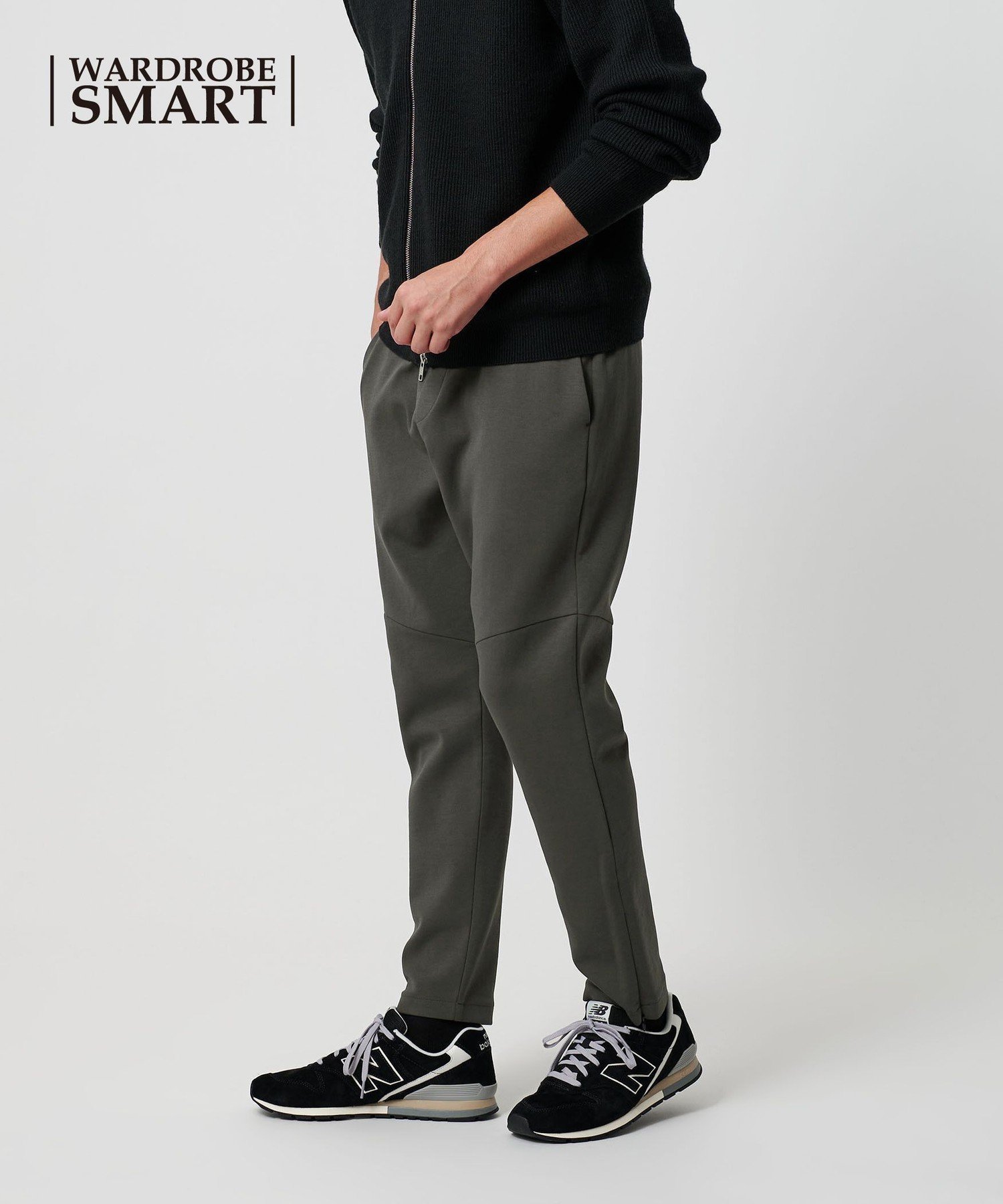 【ビューティ&ユース ユナイテッドアローズ/BEAUTY&YOUTH / UNITED ARROWS / MEN】の【WEB限定 WARDROBE SMART】ダブルニット イージーパンツ/セットアップ対応 インテリア・キッズ・メンズ・レディースファッション・服の通販 founy(ファニー) ファッション Fashion メンズファッション Fashion for Men ボトムス Bottoms アンクル Ankle-Length Design 春 Spring カーディガン Cardigan, Knitwear シャーリング Shirring, Ruched シンプル Simple, Minimal スウェット / スエット Sweatshirt, Sweatwear スピンドル Spindle, Drawcord スマート Smart, Elegant スラックス Slacks, Dress Pants スリム Slim, Slim Fit セットアップ Set-Up, Coordinated Outfit ダブル Double, Double-Breasted テーパード Tapered, Tapered Pants パーカー Hoodie, Parka ファブリック Fabric, Textile フラット Flat, Flat Shoes ポケット Pocket, Pocket Detail リラックス Relax, Relaxed Fit A/W・秋冬 Autumn/Winter DK.GRAY|ID: prp329100004678018 ipo3291000000034709073
