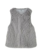 【ミラオーウェン/Mila Owen】のノーカラーフェイクファーベスト 人気、トレンドファッション・服の通販 founy(ファニー) ファッション Fashion レディースファッション Fashion for Women アウター Coat / Outerwear Collection トップス・カットソー Cut & Sew Tops ベスト&ジレ / 重ね着スタイル Vests & Gilets おすすめ Recommended / Our Picks エレガント 上品 Elegant シンプル Simple, Minimal スリット Slit, Slit Detail パイピング Piping, Trim Design フェイクファー Faux Fur, Imitation Fur フロント Front, Front Design ベスト Vest, Waistcoat ポケット Pocket, Pocket Detail モダン Modern, Contemporary リュクス Luxury, Elegant, High-End, Chic 秋 Autumn thumbnail LGRY[005]|ID: prp329100004678032 ipo3291000000033796593