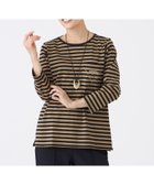 【エヴェックス バイ クリツィア/EVEX by KRIZIA】の【接触冷感】【マシンウォッシャブル】エンブロイダリーボーダーカットソー 人気、トレンドファッション・服の通販 founy(ファニー) ファッション Fashion レディースファッション Fashion for Women トップス・カットソー Cut & Sew Tops カットソー・ベーシックTシャツ Cut-and-Sewn Tops / Stretch Tees & Basics カットソー Cut and Sewn Top チェリー Cherry, Cherry Pattern ボーダー Border, Stripe ポケット Pocket, Pocket Detail モチーフ Motif, Design Theme A/W・秋冬 Autumn/Winter 長袖 Long Sleeve, Full Sleeve thumbnail ブラック|ID: prp329100004678083 ipo3291000000033796906