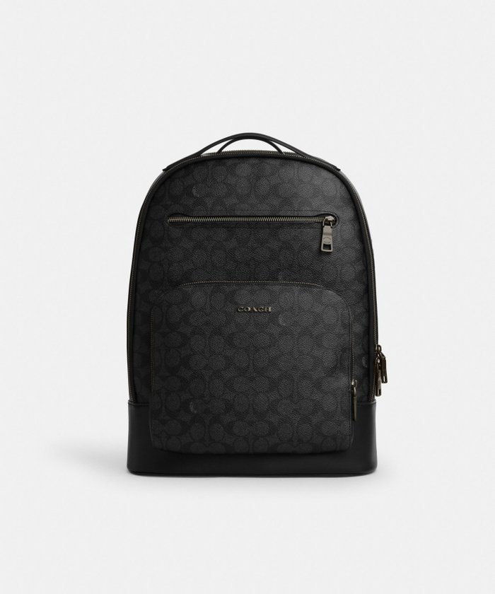 【コーチ/COACH / MEN】の【公式】イーサン バックパック・シグネチャー キャンバス インテリア・キッズ・メンズ・レディースファッション・服の通販 founy(ファニー) https://founy.com/ ファッション Fashion メンズファッション Fashion for Men キャンバス Canvas, Canvas Fabric ジップ Zip, Zipper ポケット Pocket, Pocket Detail ラップ Wrap, Wrap Design リュック Backpack, Rucksack |ID: prp329100004678089 ipo3291000000033857707