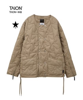 【コンバーストウキョウ/CONVERSE TOKYO】の【TAION】MILITARY STAR QUILTING JACKET(UNISEX) 人気、トレンドファッション・服の通販 founy(ファニー) ファッション Fashion レディースファッション Fashion for Women アウター Coat / Outerwear Collection レディースジャケット・軽アウター Jackets アウトドア Outdoor Clothing インナー Innerwear キルティング Quilted, Quilting クラシック Classic, Timeless Style コンパクト Compact, Small Size ジャケット Jacket, Outerwear スリット Slit, Slit Detail ダウン Down, Puffer ダブル Double, Double-Breasted パーカー Hoodie, Parka フィット Fit, Slim Fit ボトム Bottoms, Lower Wear ポケット Pocket, Pocket Detail 別注 Limited Edition, Custom Order 羽織 Haori, Light Jacket ミリタリー Military, Army Style モチーフ Motif, Design Theme ユニセックス Unisex, Genderless リップ Lip, Lip Motif レース Lace, Lace Fabric ロング Long, Long-Length 旅行 Travel |ID:prp329100004678103