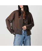 【ビューティ&ユース ユナイテッドアローズ/BEAUTY&YOUTH / UNITED ARROWS】のポリエステル シアードロストヘムシャツ 人気、トレンドファッション・服の通販 founy(ファニー) ファッション Fashion レディースファッション Fashion for Women トップス・カットソー Cut & Sew Tops シャツ・ブラウス・オフィスカジュアル Elegant Blouses & Button-Ups アメリカン American Style インナー Innerwear クロップド Cropped, Short Length シアー Sheer, See-Through スリーブ Sleeve, Long Sleeve / Short Sleeve トレンド Trend, Trending Now フォルム Silhouette, Form ブルゾン Blouson, Bomber Jacket ヘムライン Hemline, Bottom Cut ボトム Bottoms, Lower Wear 秋 Autumn 長袖 Long Sleeve, Full Sleeve thumbnail DK.BROWN|ID: prp329100004678134 ipo3291000000033889333