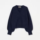 【エリオポール/heliopole】のGLITTER RACCOON CARDIGAN ネイビー|ID: prp329100004678168 ipo3291000000033797365
