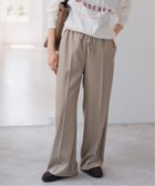 【スピック&スパン/Spick & Span】のP/Wイージースラックスパンツ ベージュ|ID: prp329100004678188 ipo3291000000033845350