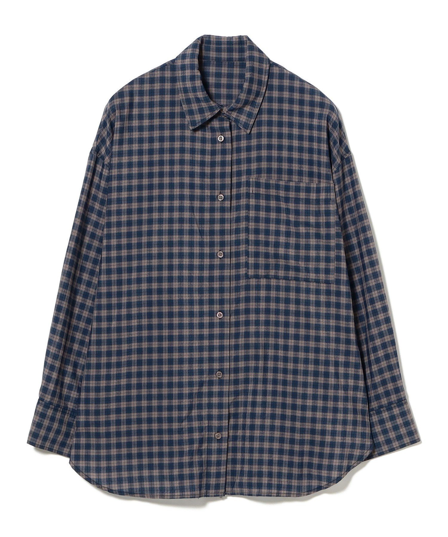 【ビーミングライフストアバイビームス/B:MING LIFE STORE by BEAMS】のビッグポケット チェック シャツ 25AW 秋まで使える インテリア・キッズ・メンズ・レディースファッション・服の通販 founy(ファニー) 　ファッション　Fashion　レディースファッション　Fashion for Women　トップス・カットソー　Cut & Sew Tops　シャツ・ブラウス・オフィスカジュアル　Elegant Blouses & Button-Ups　2025年　2025　2025-2026秋冬・A/W　Autumn/Winter 2025–26 AW25–26　おすすめ　Recommended / Our Picks　スラックス　Slacks, Dress Pants　チェック　Check, Plaid, Tartan　ビッグ　Big, Oversized　ベーシック　Basic, Essential　ポケット　Pocket, Pocket Detail　リラックス　Relax, Relaxed Fit　ルーズ　Loose, Oversized　レギュラー　Regular, Standard Fit　ワイド　Wide, Wide Fit　秋　Autumn　羽織　Haori, Light Jacket　PINK|ID: prp329100004678197 ipo3291000000033797527