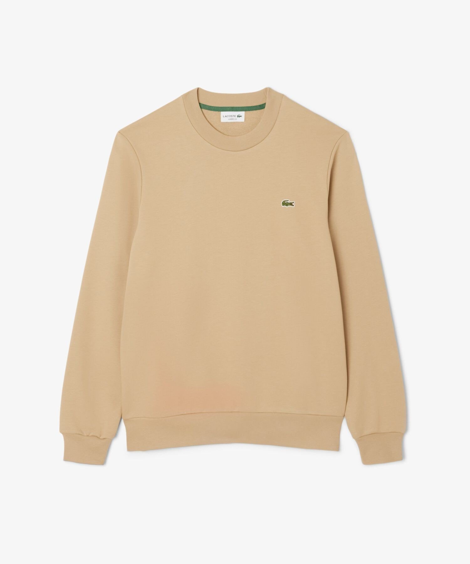 【ラコステ/LACOSTE / MEN】のエッセンシャルクルーネックスウェット インテリア・キッズ・メンズ・レディースファッション・服の通販 founy(ファニー) 　ファッション　Fashion　メンズファッション　Fashion for Men　トレンド　Trend, Trending Now　ベージュ|ID: prp329100004678206 ipo3291000000033797568